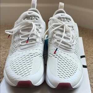 Nike Air Max 270 White Sneakers